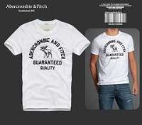 heren abercrombie and fitch korte tees guaranteed quality wit Prijs Laag 9dzeh205